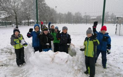 Zimski športni dan prvošolcev